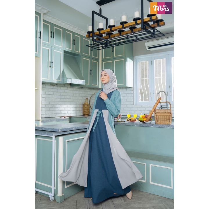 GAMIS TERBARU 2022 BAJU SARIMBIT SERAGAM NIBRAS AESTHETIC GAMIS