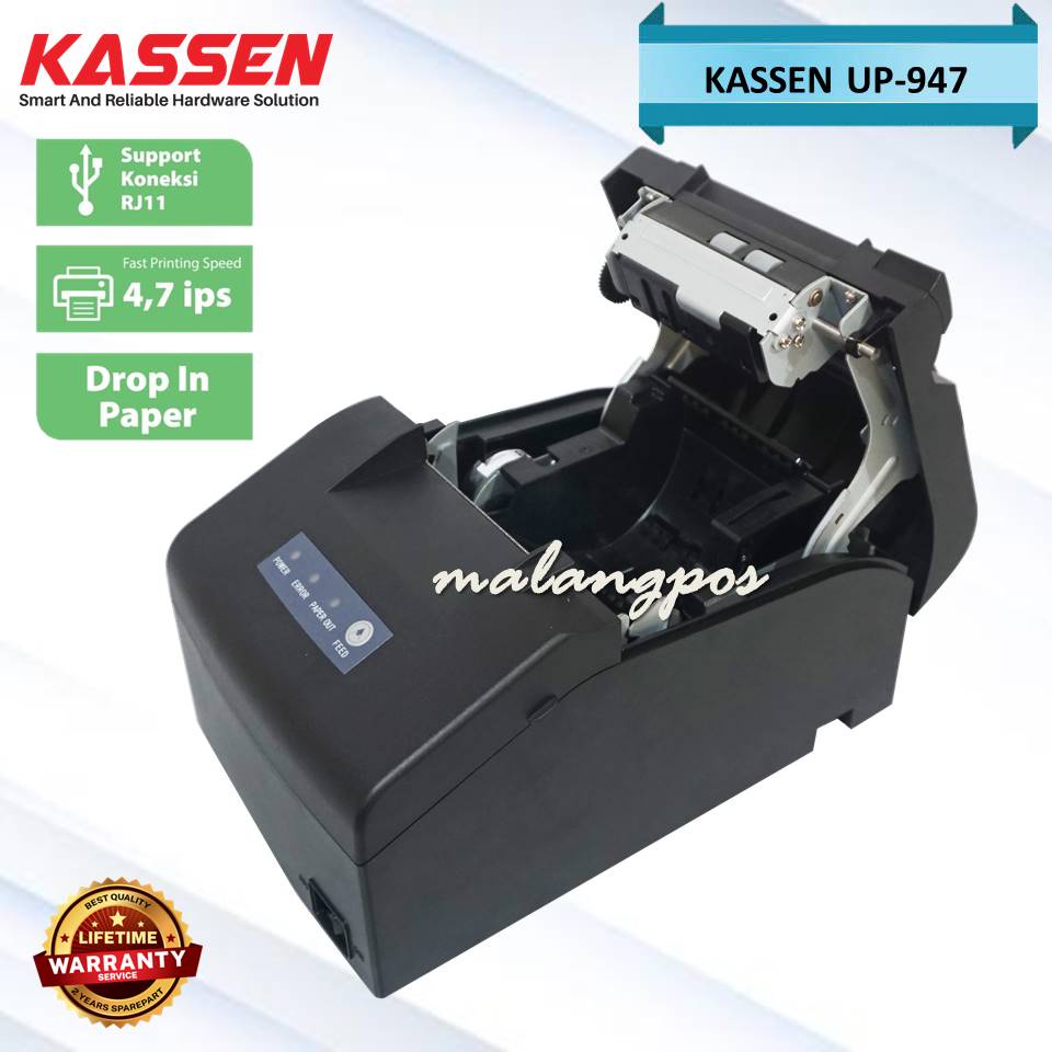 PRINTER KASIR DOTMATRIX 76MM KASSEN UP-947US SETARA EPSON TMU220/TM-U220D PRINTER KASIR RANGKAP