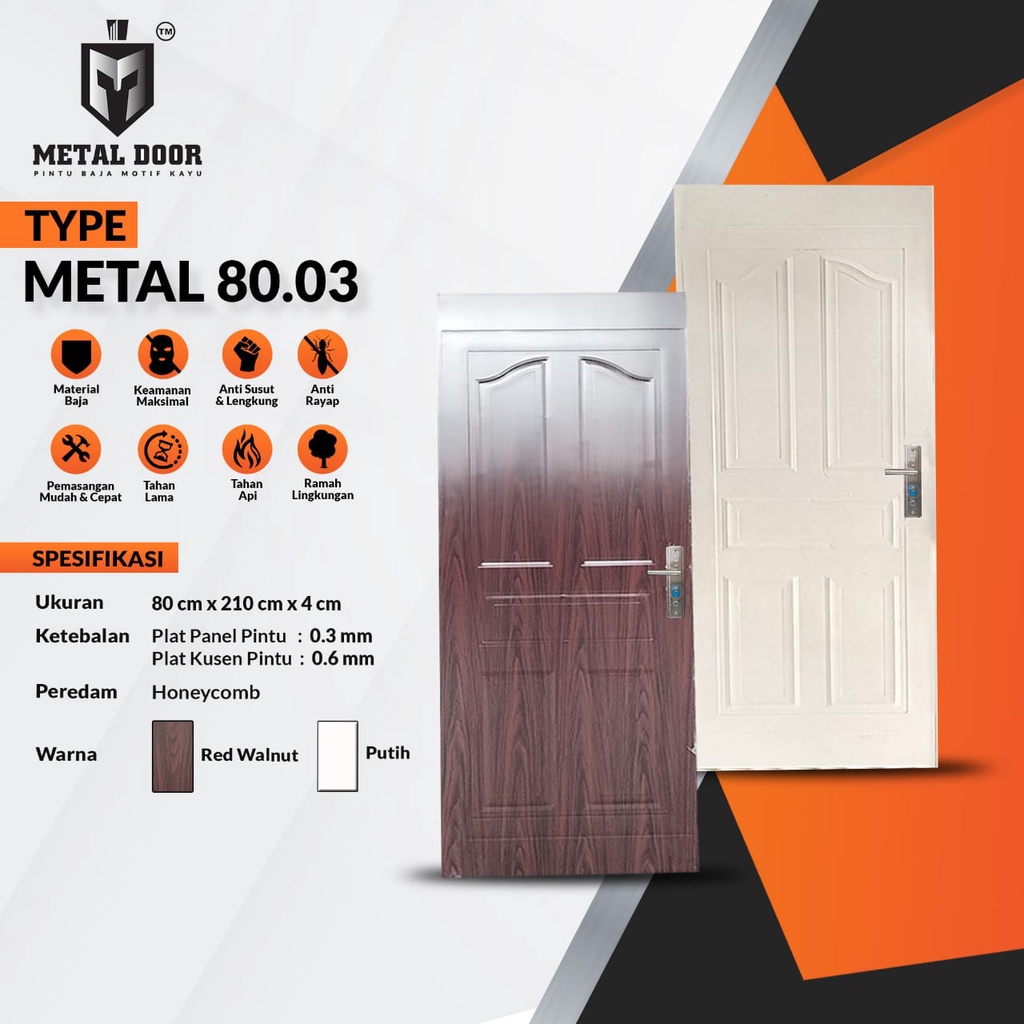 PINTU BAJA FORTRESS TYPE METAL 80.03