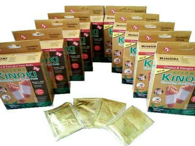 1 BOX ( 10 PCS ) KINOKI EMAS / KOYO DETOX HERBAL