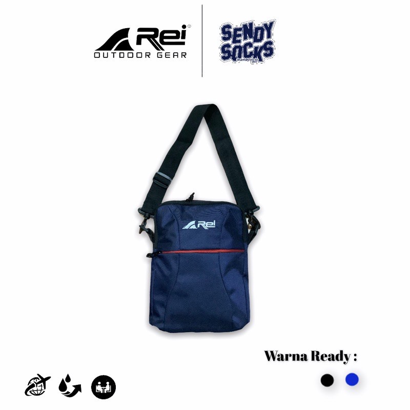 Tas Selempang Pria Waterproof Hezel Pria Anti Air Anti Sobek Arei