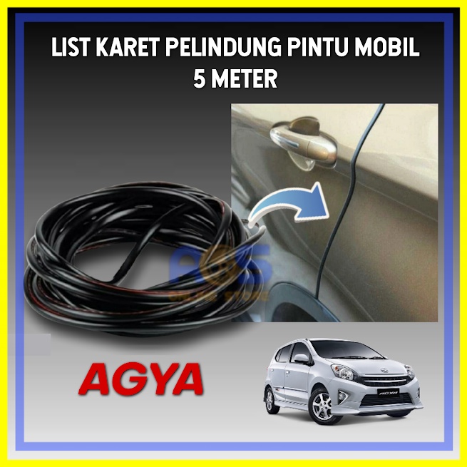 LIST KARET PELINDUNG PINTU MOBIL AGYA