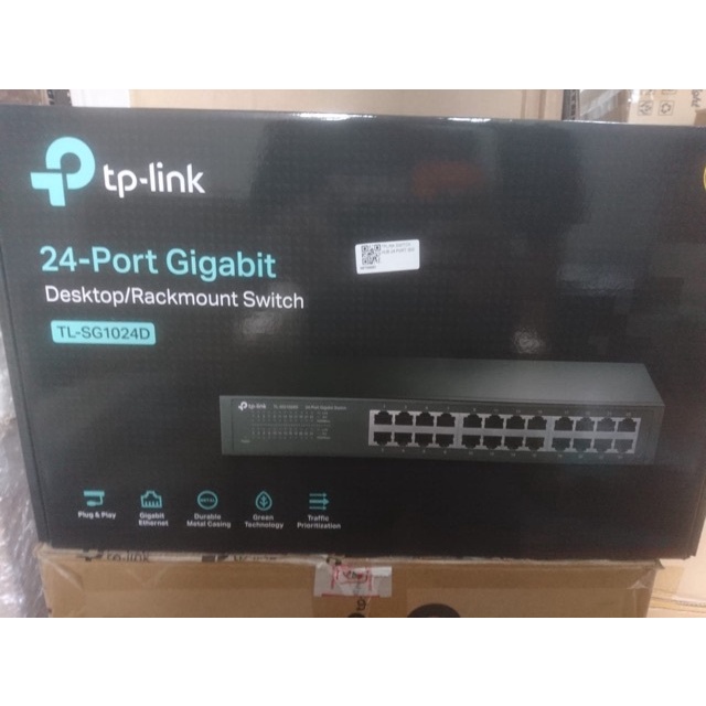 TPLINK SWITCH HUB 24 PORT GIGABIT