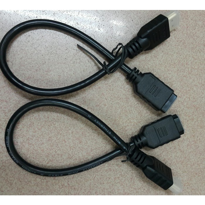 KABEL HDMI EXTENSION 30CM MALE TO FEMALE