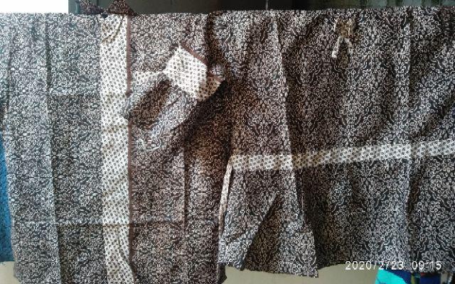 Maura Couple - Sania Rufle Batik Couple Ori Ndoro Jowi Garansi Termurah Shope - Batik Couple Modern