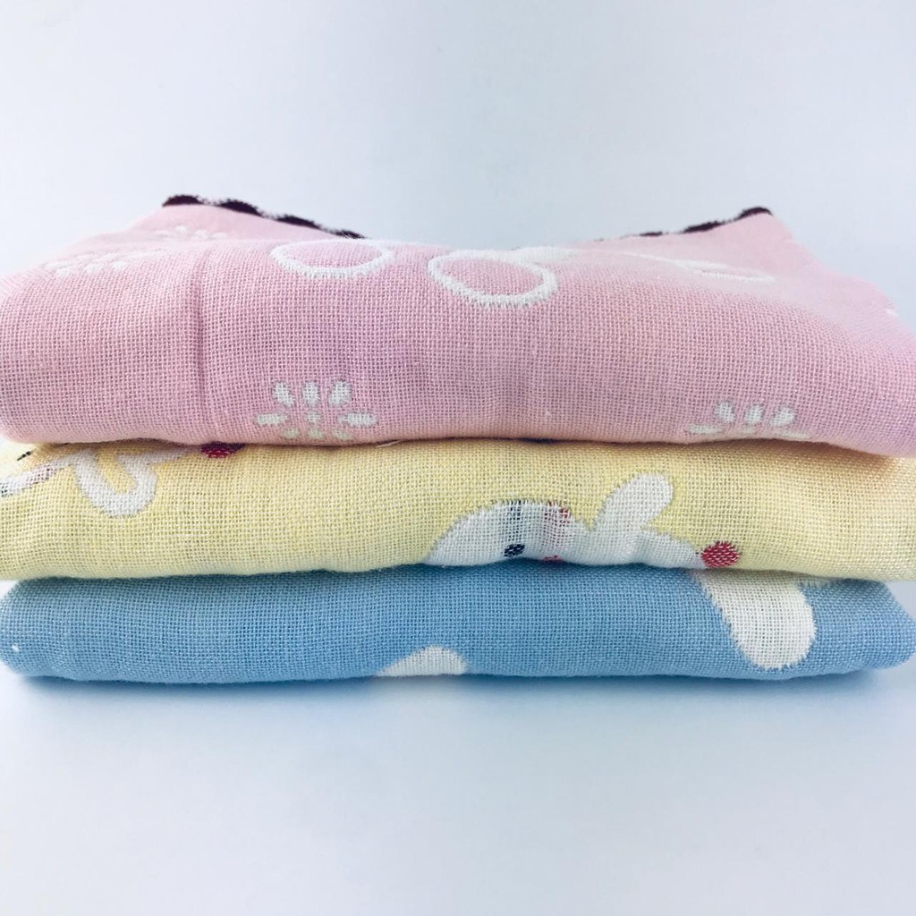 Handuk kassa enam lapis / Handuk tangan / Handuk Kartun / Motif Hewan