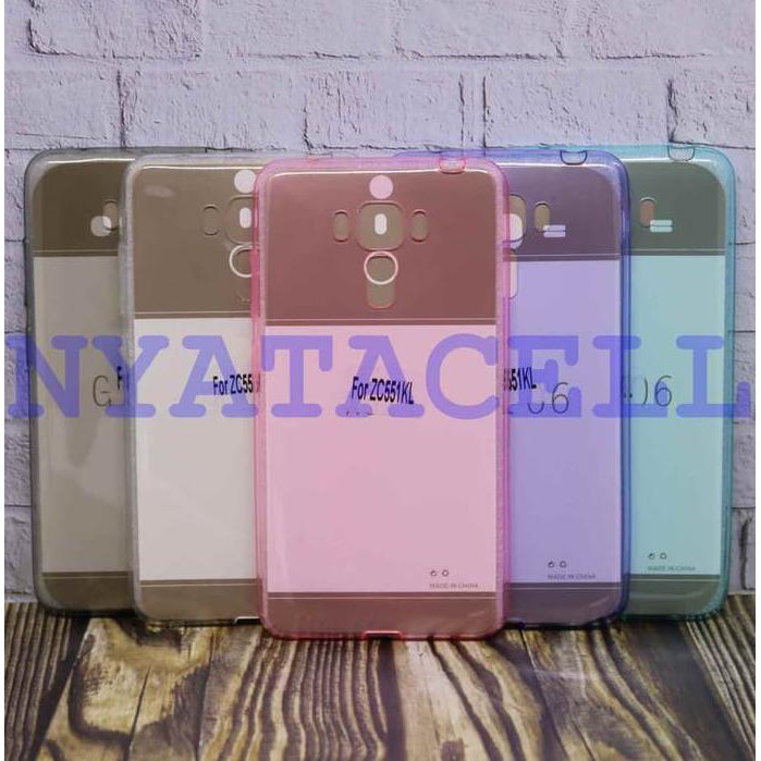 NEW CASE ULTRATHIN ASUS ZENFONE 3 LASER 5.5 /ULTRA THIN/SOFTCASE/SILIKON - BENING MILENIA