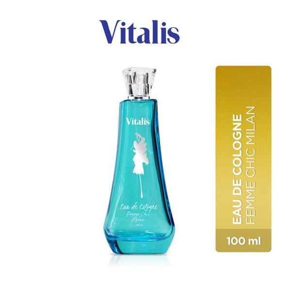 [TAHAN HINGGA 8 JAM] [GRATIS BUBBLE WRAP &amp; KARDUS] [50ML | 100ML] [BPOM] Vitalis Eau De Cologne Empress Moscow | Femme Chic