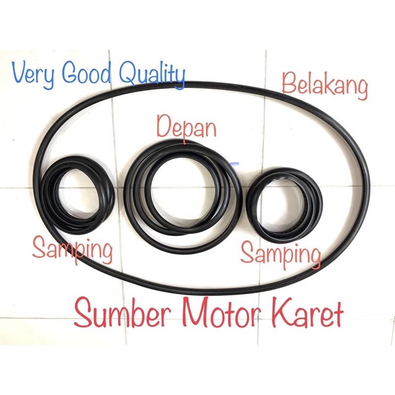 import Karet Kaca VW Kodok 1200 Th 64 Polos Set