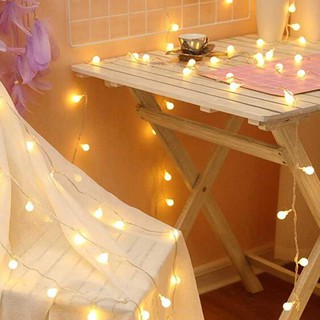  LAMPU  DEKORASI  FAIRY STRING LIGHT 10 METER HIAS PESTA 