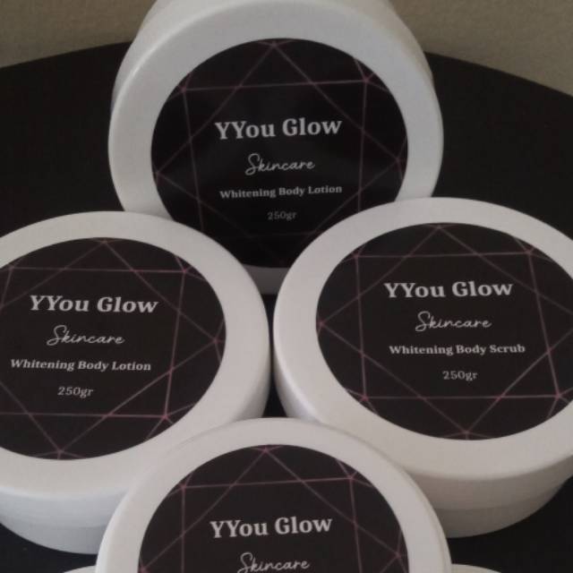 (bisa COD) Hb extra whitening full bibit pemutih+lulur susu racik 250gr