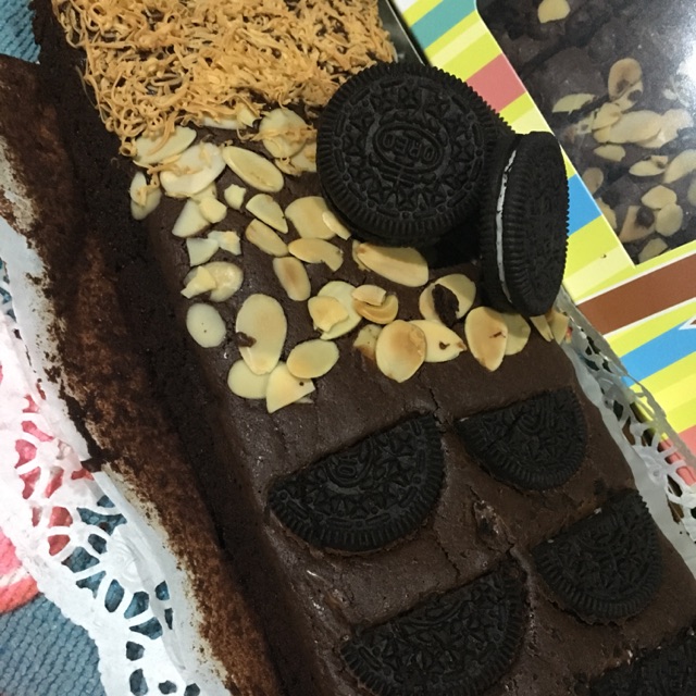 

Chewy brownis 3 topping