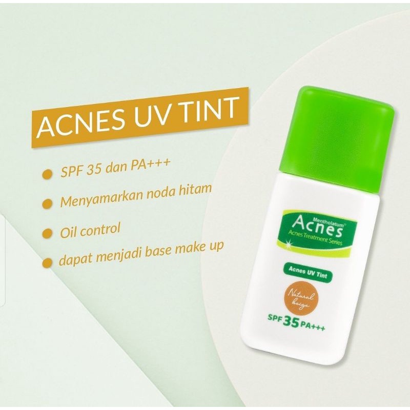 Acnes UV Tint  Natural Beige SPF 35 PA+++ 30gr