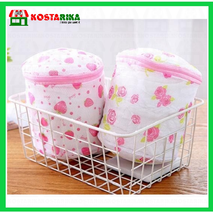 KOSTARIKA Keranjang Tempat Cucian Pakaian Dalam Kotor Atau Laundry Net Bag