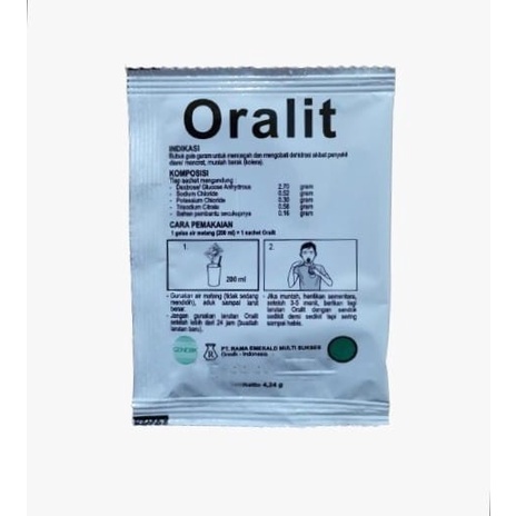 

Oralit Sachet 4,24 gram