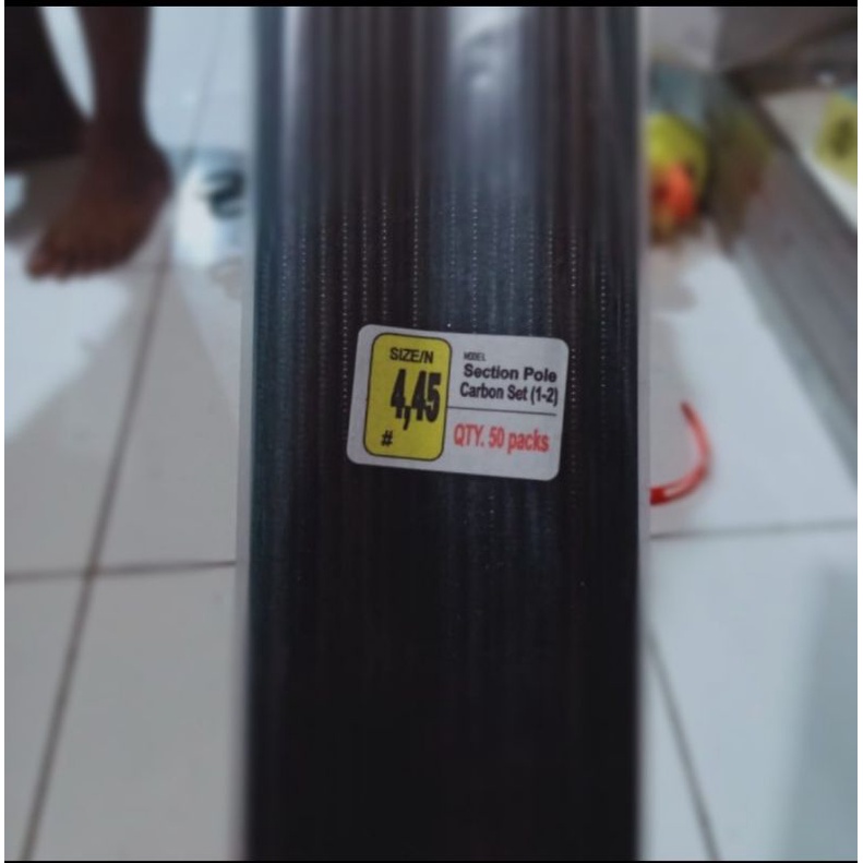 SAMBUNGAN TEGEK CARBON NO 1 DAN 2 ... MURAH