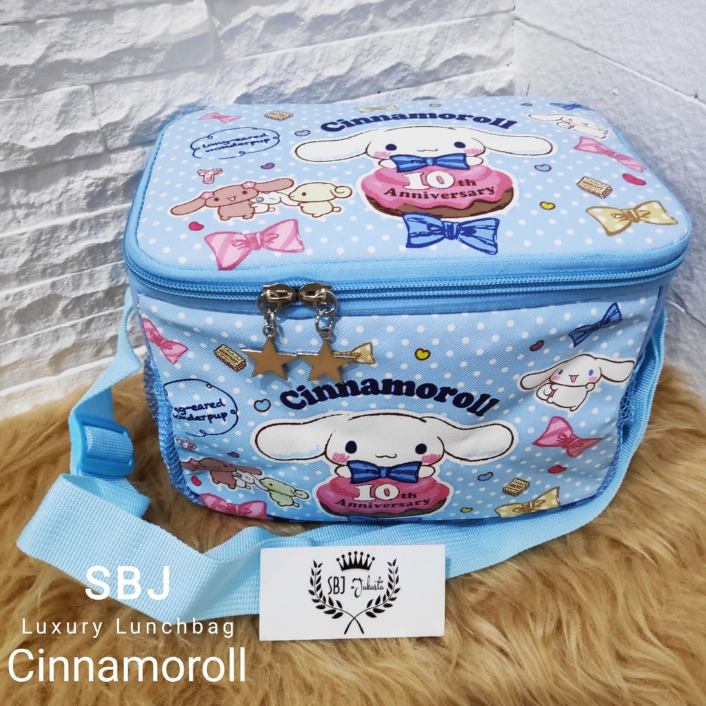 Lunch bag Tas bekal Insulated lunch bag seri SANRIO Kualitas Premium