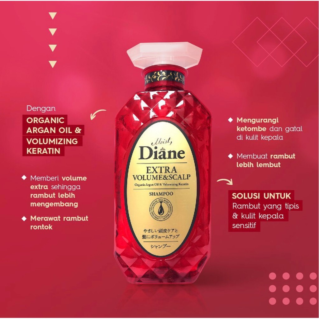 Moist Diane Extra Shampoo/Conditioner (450ml) - Japan Shampoo