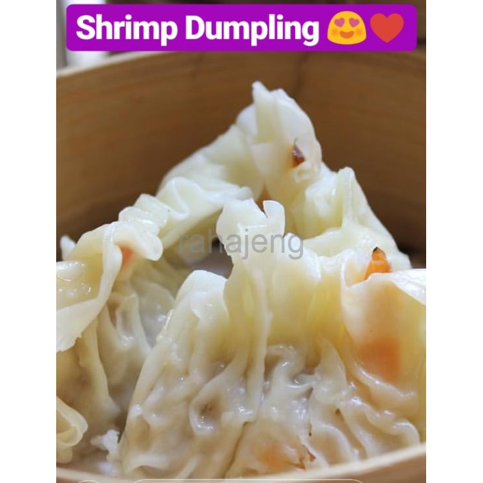 

DIMSUM PANGSIT UDANG/ PRAWN DUMPLING DENGAN SAUS SPECIAL