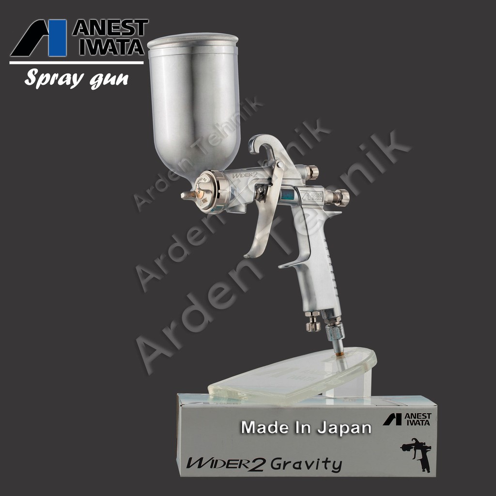 Spray Gun Anest Iwata - Wider2- Gravity (Gun+Cup)