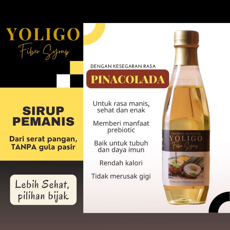 

Yoligo Fiber Syrup - PINACOLADA 600g