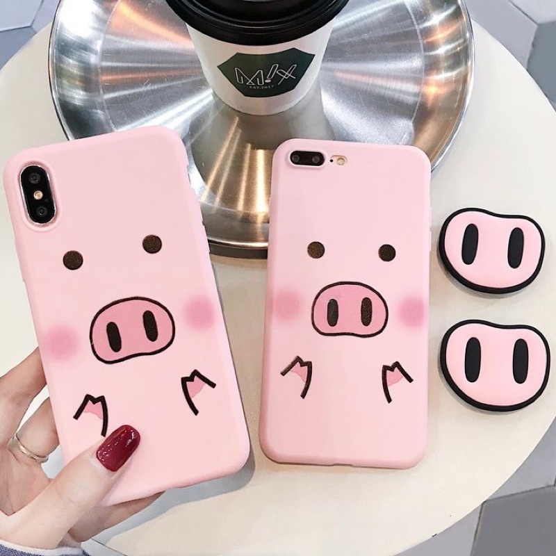 PIG CASE REDMI 4x 5 5a 5+  6 6pro 7  Note 5 5a  6pro 7 P30 P30pro