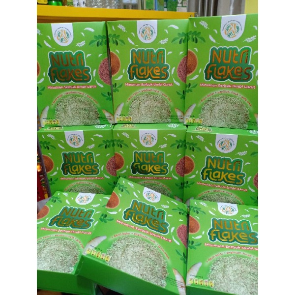 Nutriflakes Bubur Sereal Umbi Garut ORIGINAL Solusi Maag Gerd Asam Lambung, agen Resmi Terdaftar dik
