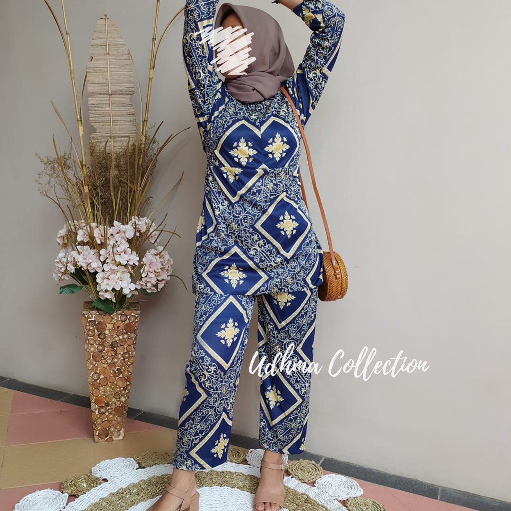 SETELAN MOTIF SULTAN / ONE SET SULTAN BAHAN HYGET