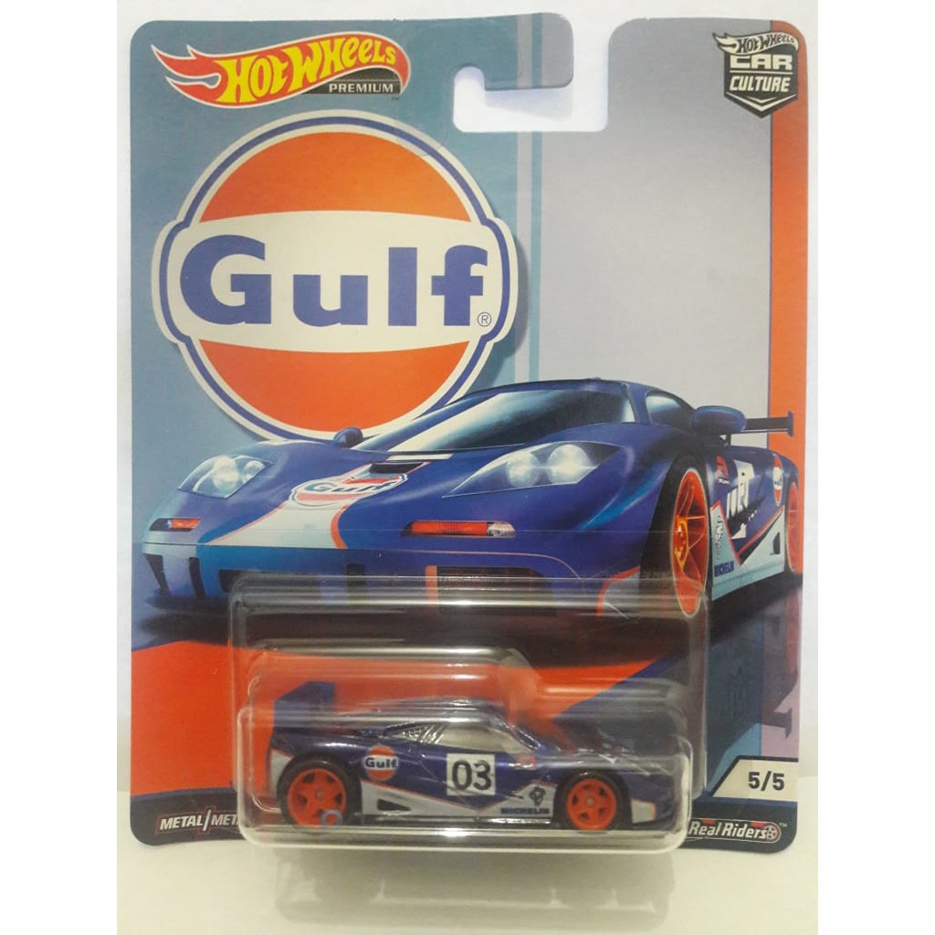 Hotwheels Hot Wheels Premium Gulf Mclaren F1 Gtr Shopee Indonesia