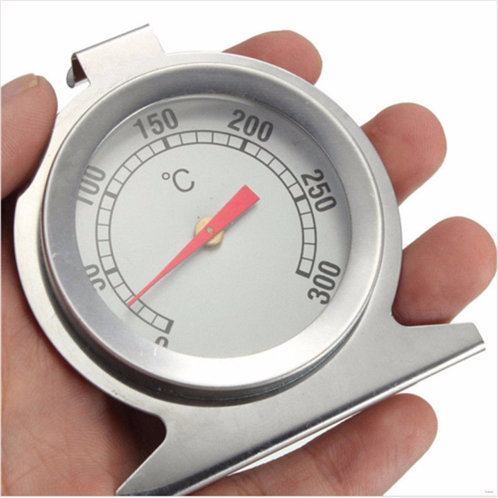 [READY STOCK] Stainless Steel Oven Cooker Thermometer Temperature Gauge Mini Thermometer Grill Temperature Gauge for Home Kitchen Food