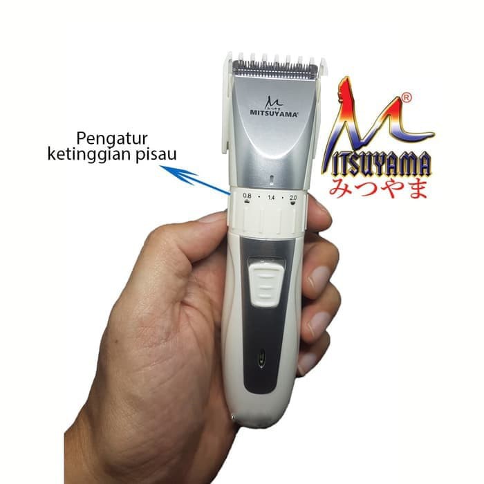 Mitsuyama ms 5011 Hair Trimmer Clipper Alat mesin potong Cukur Rambut