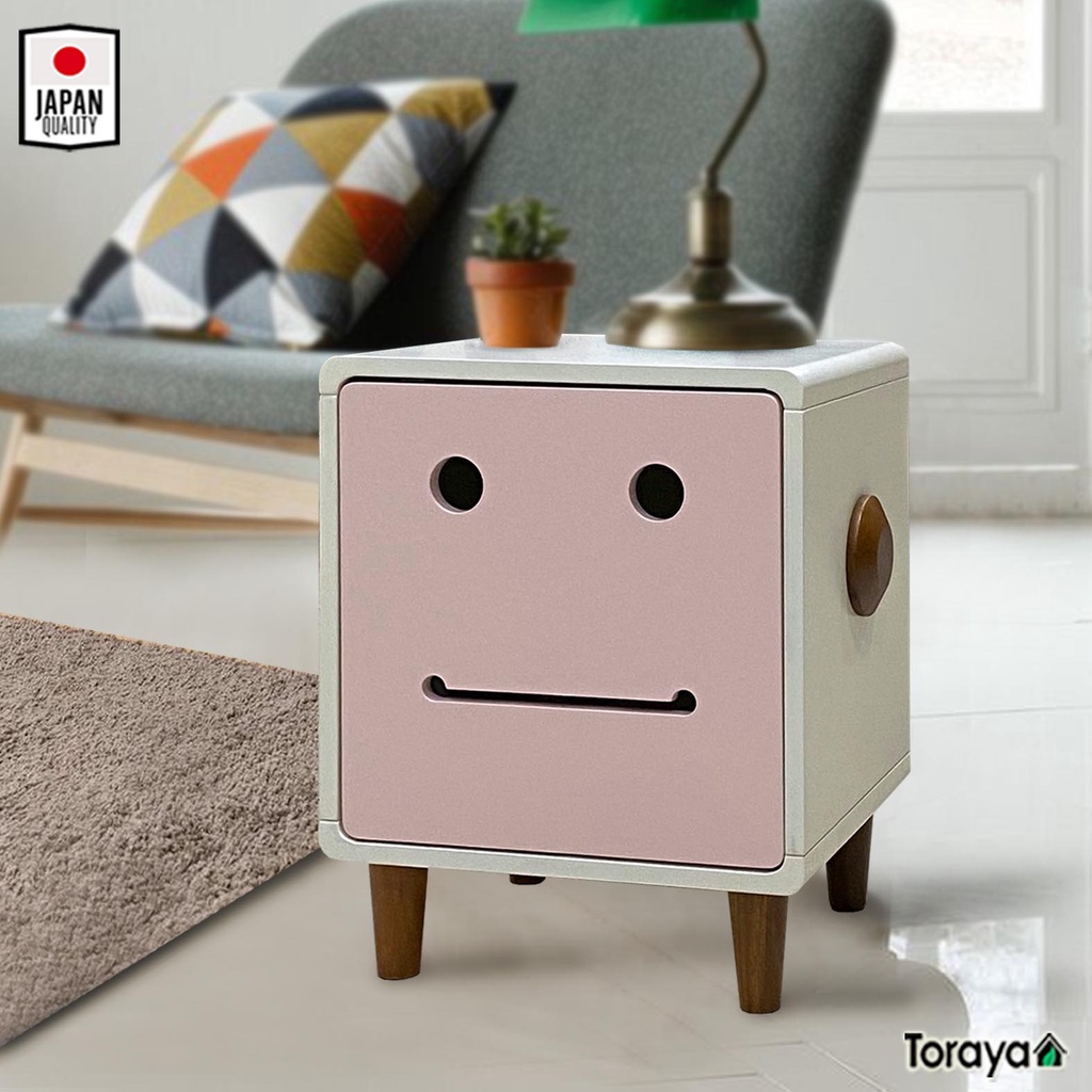 Toraya Lemari Anak/ Lemari Buku Anak/ Lemari Mainan Anak / Smiley-1D