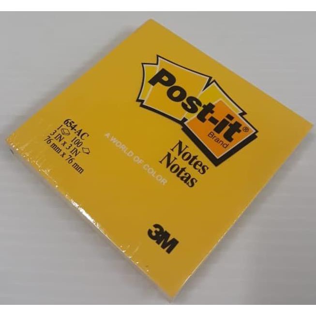 

Termurah Post It 654-Ac - Warna 3M Yellow Uk. 76 Mm X 76 Mm Offic