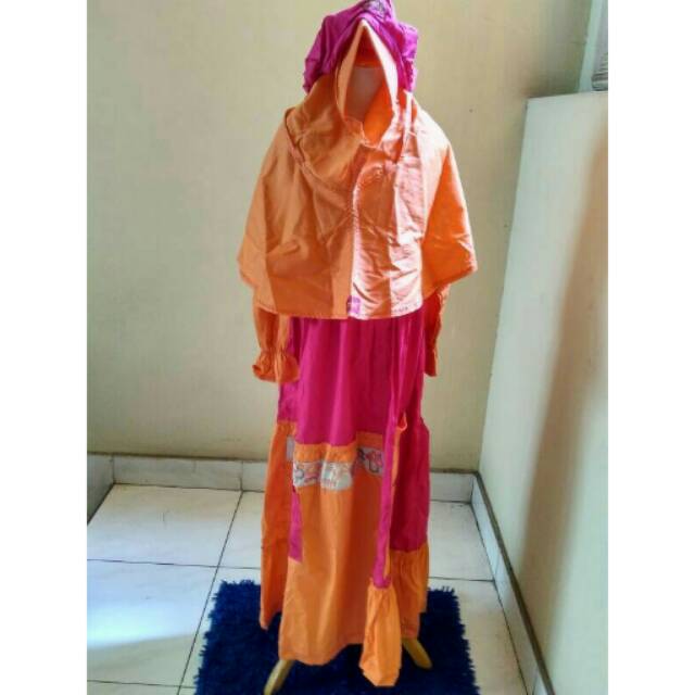 Gamis set anak merk dannis sz 8