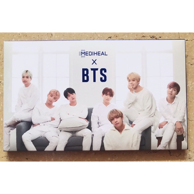 Official BTS Postcard set from BTS x Mediheal Hydrating Moisture Care Mask Sheets