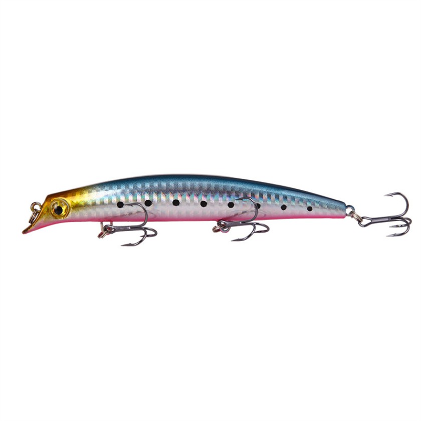 1Pc Popper Umpan Bentuk Ikan Kecil 12.5cm / 14g Untuk Memancing Ikan Bass Fishing Lure Bait Floating