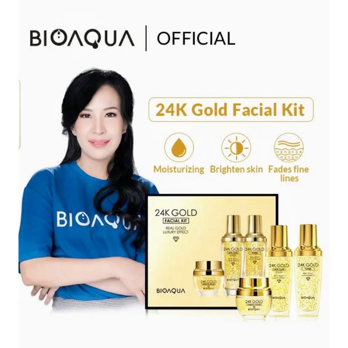 BIOAQUA 24K GOLD FACIAL KIT