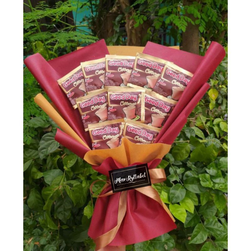 

BUKET KOPI GOODDAY / SNACK / HADIAH ULANGTAHUN PERNIKAHAN WEDDING ANNIVERSARY WISUDA