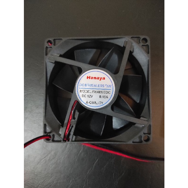 Kipas Fan DC 12CM 9CM 8CM 6CM 4CM 12V Hanaya