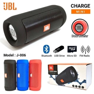 Portable Wireless Speaker J JBL J-006 Charge Mini II Bluetooth Super Bass J006