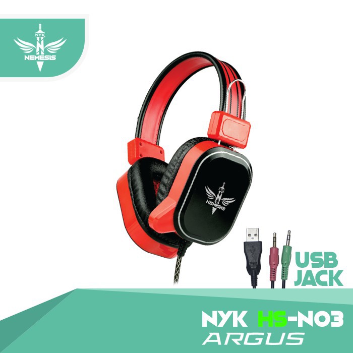 HEADSET GAMING PRO NYK ARGUS HSN-03