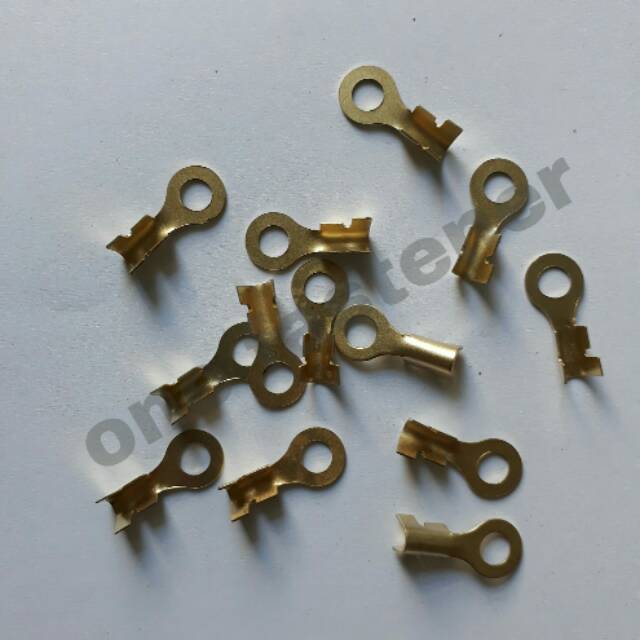Skun ring mini / terminal bulat kecil / terminal kabel m5