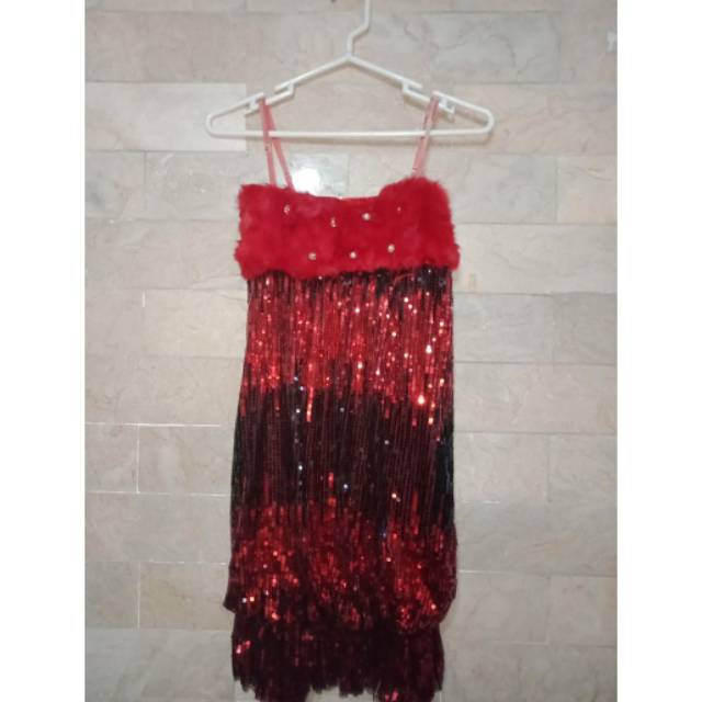 Gaun pesta Mini Dress Preloved bekas