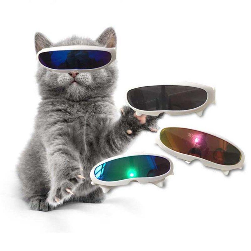 [Elegan] Kacamata Hitam Pet Multicolor Lovely UV Protection Fashion Untuk Kacamata Lensa Reflektif Kucing Dan Anjing