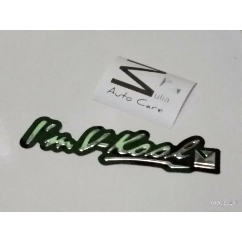 New Stiker Mobil Sticker Kaca Film Im Vkool V-Kool V Kool