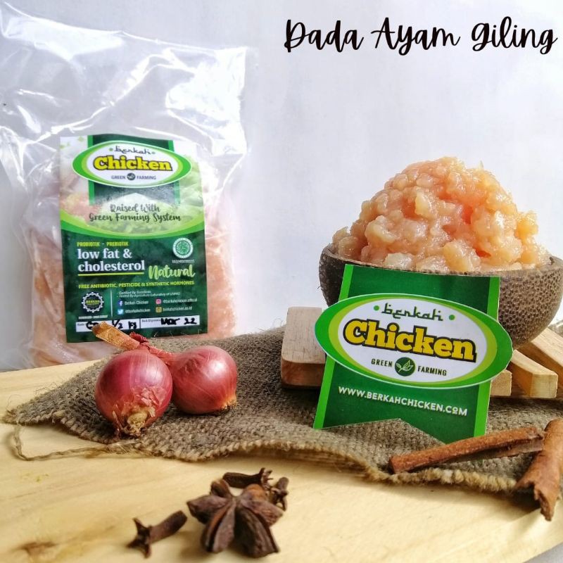 

Daging Giling Fillet Dada Ayam Organik Berkah Chicken