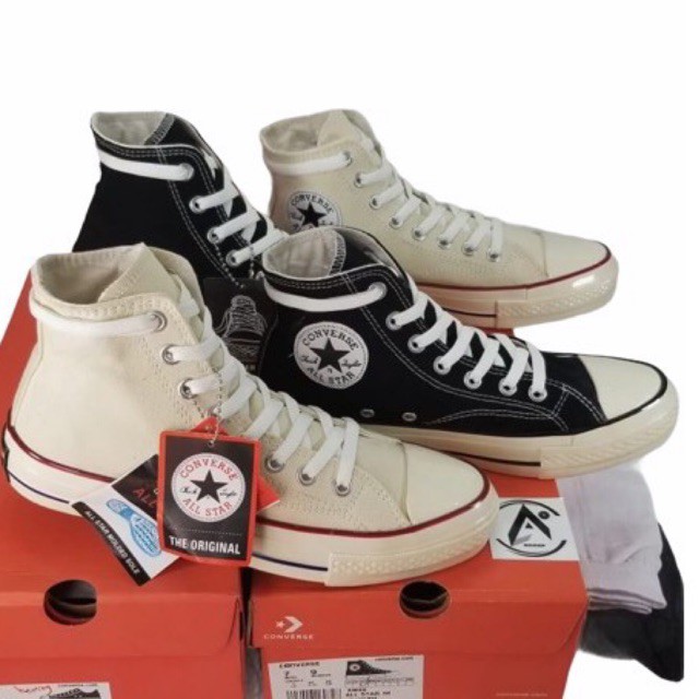 SEPATU SNEAKER CONVERSE ALLSTAR 70s HI OFF WHITE PREMIUM MADE IN VIETNAM