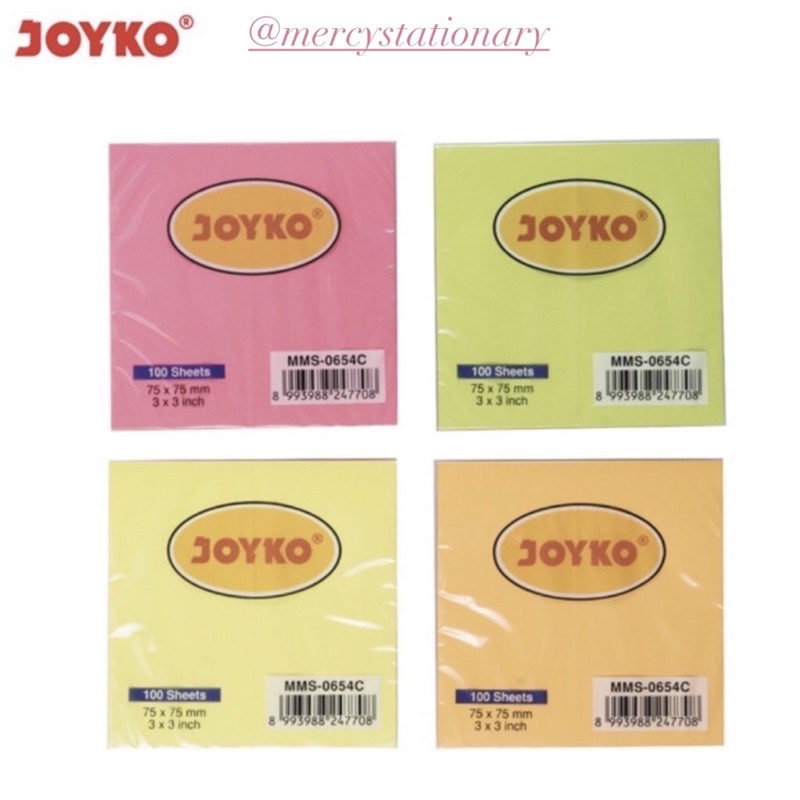 

Memo Stick 654 Warna Sticky Note