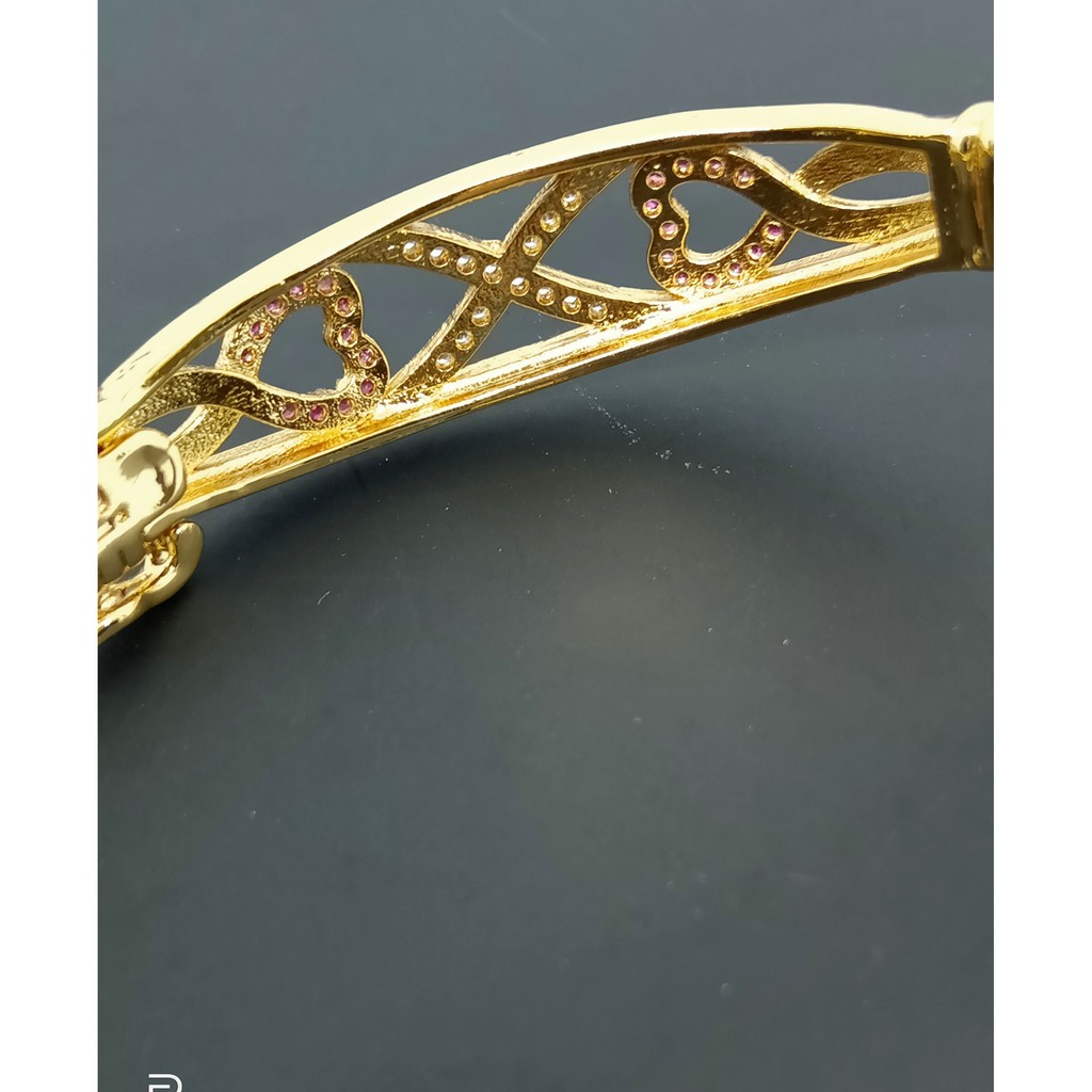 GELANG XUPING LAPIS MAS 24k /Perhiasan Xuping