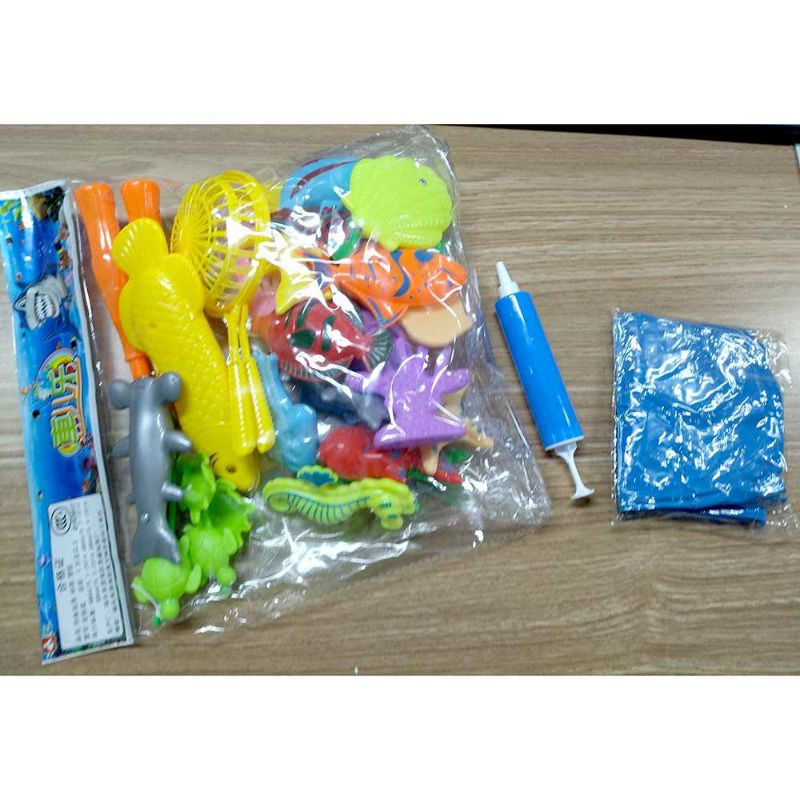 Lyshare Mainan Memancing Ikan Mainan Anak Magnetic Fishing Pool Toy